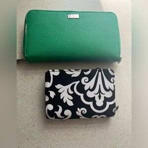 Thirty-one Jewell and Damask wallets